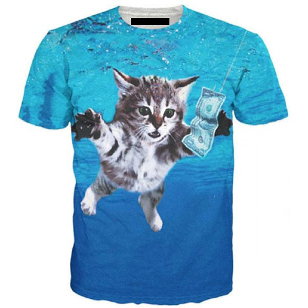 Nirvana Kitten Men's Shirt - Amazing!