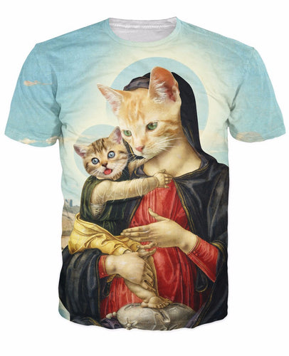 Sweet Baby Jesus Cat Shirt Amazing